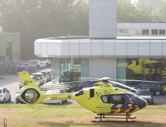 Traumahelikopter naar Rotterdam The Hague Airport | 27 april 2024 18:24
