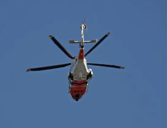 Kustwachthelikopter naar Vliegveld Midden-Zeeland | 28 april 2024 7:48