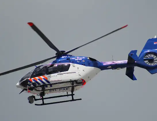Politiehelikopter naar Schiphol | 28 april 2024 13:37
