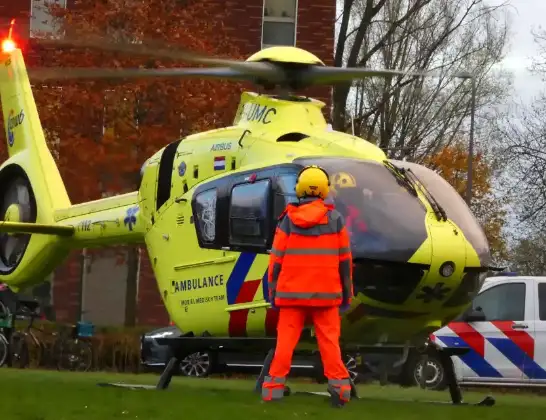 Traumahelikopter naar Rotterdam The Hague Airport | 5 mei 2024 17:57