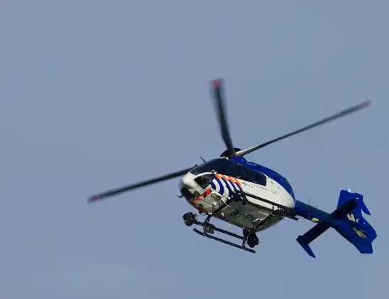 Politiehelikopter onderweg vanuit Den Haag | 11 mei 2024 13:58